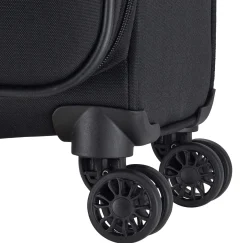Chios - 4-Rollen-Kabinentrolley S 55 cm (schwarz)