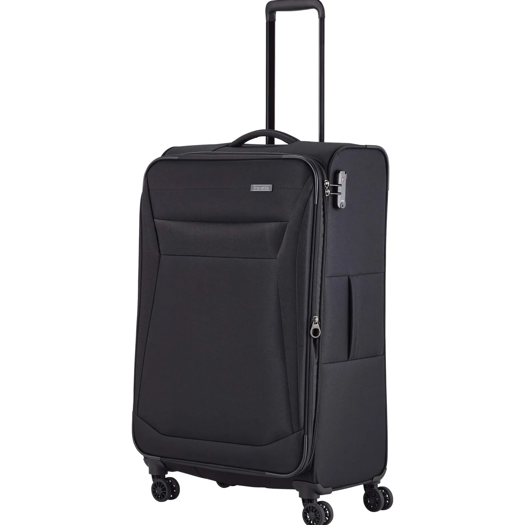 Chios - 4-Rollen-Trolley L 78 cm erw. (schwarz)