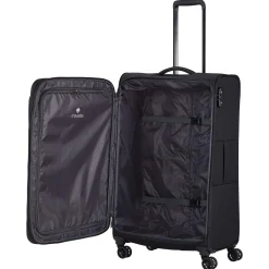 Chios - 4-Rollen-Trolley L 78 cm erw. (schwarz)