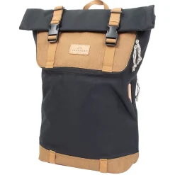 Christopher Euro 18 - Rolltop Rucksack 45 cm (black x khaki)