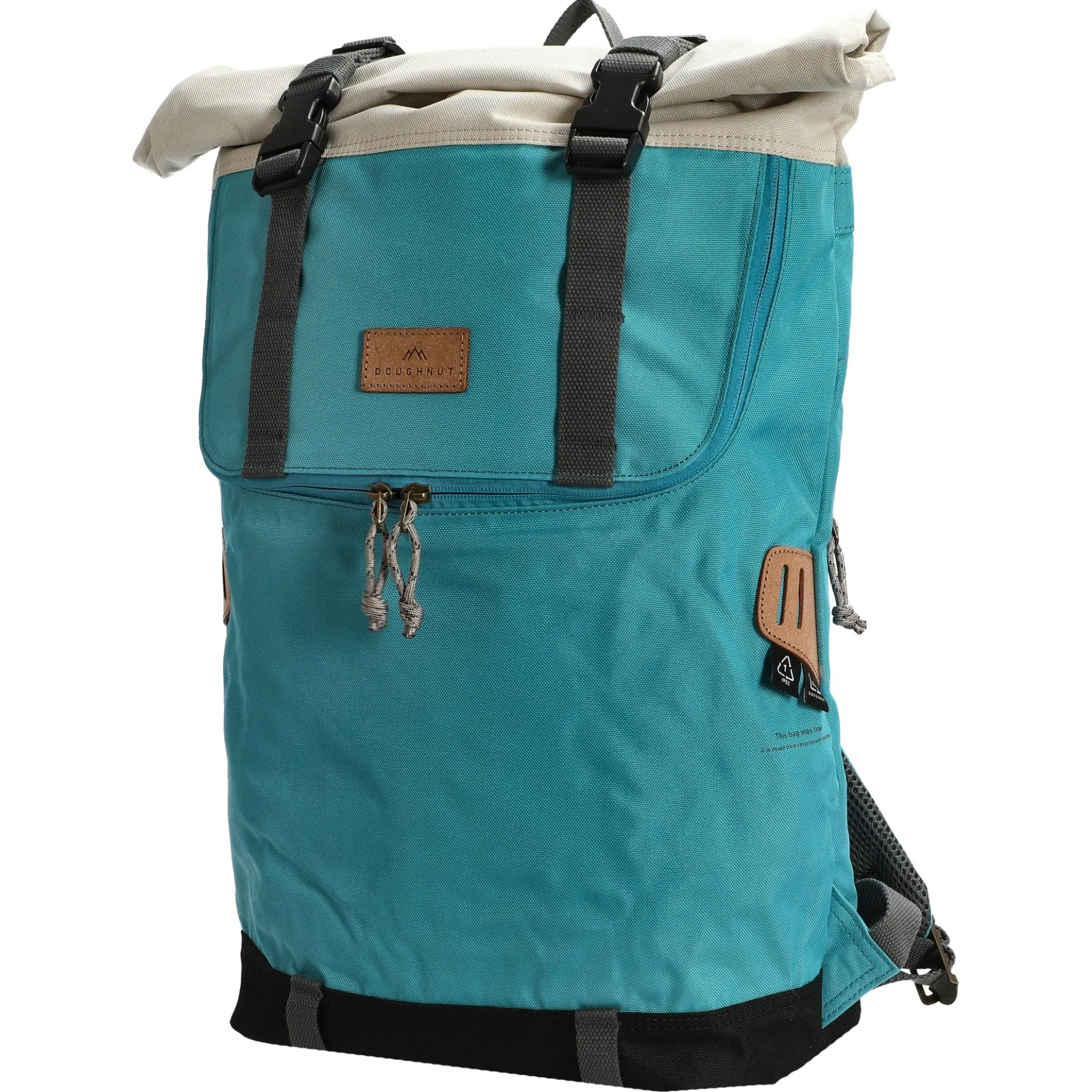 Christopher Reborn 18 - Rolltop Rucksack 15" 45 cm (lagoon x stone)