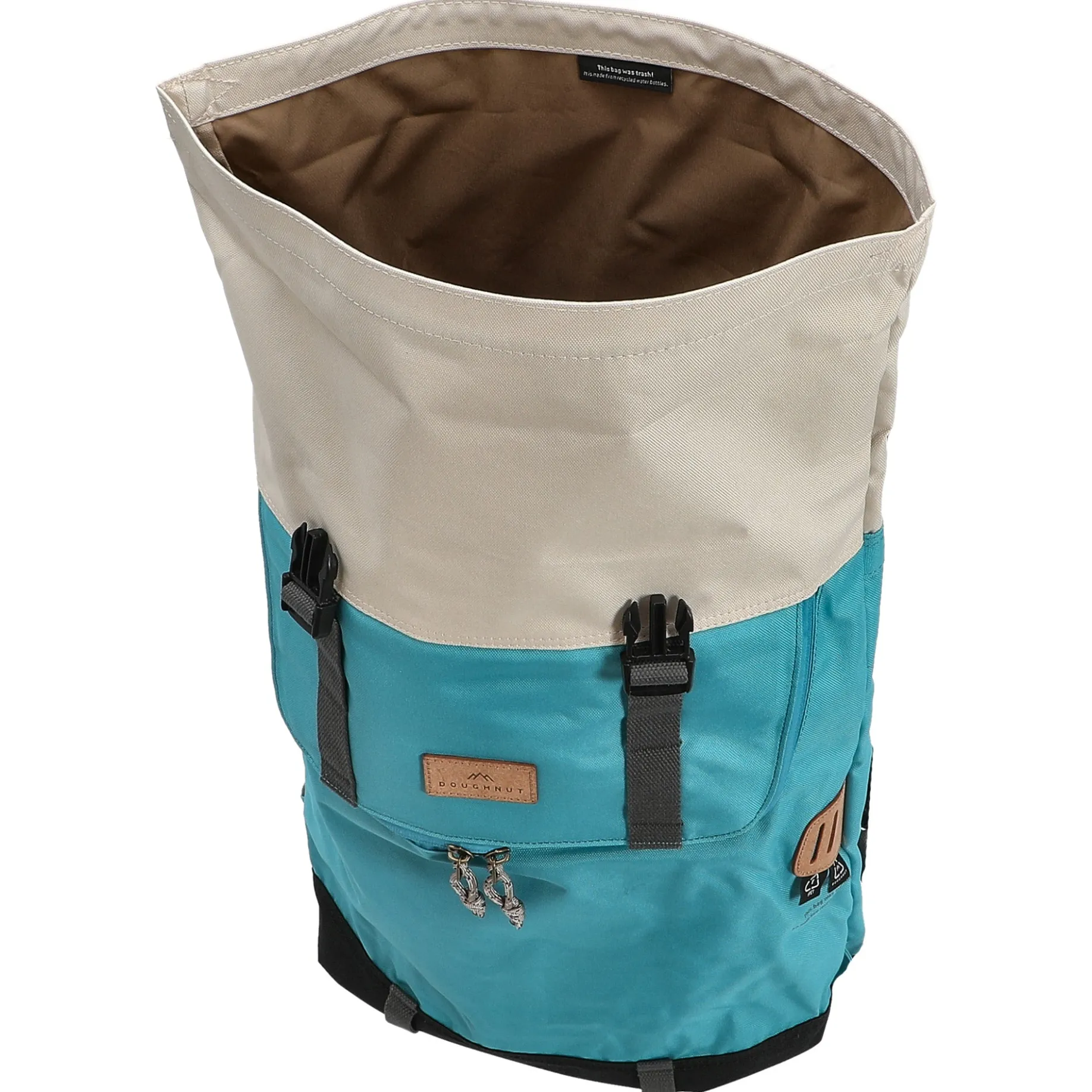 Christopher Reborn 18 - Rolltop Rucksack 15" 45 cm (lagoon x stone)