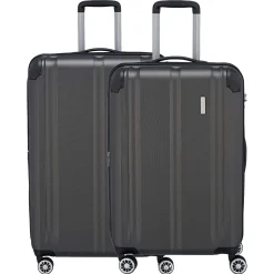 City - 4-Rollen Trolley Set 2tlg. (anthrazit)