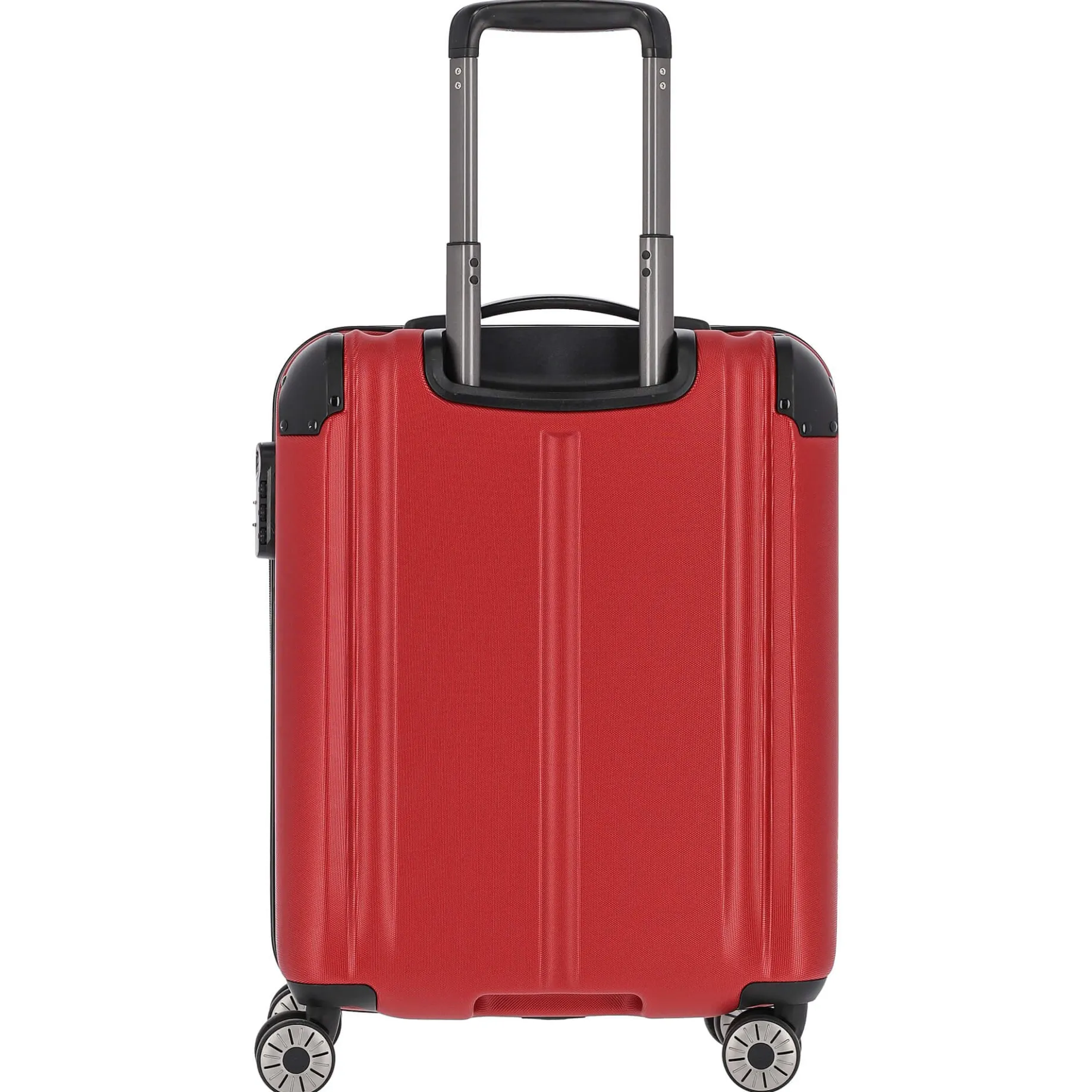 City - 4-Rollen-Kabinentrolley S 55 cm (rot)