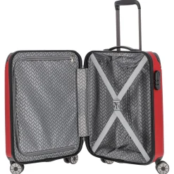 City - 4-Rollen-Kabinentrolley S 55 cm (rot)