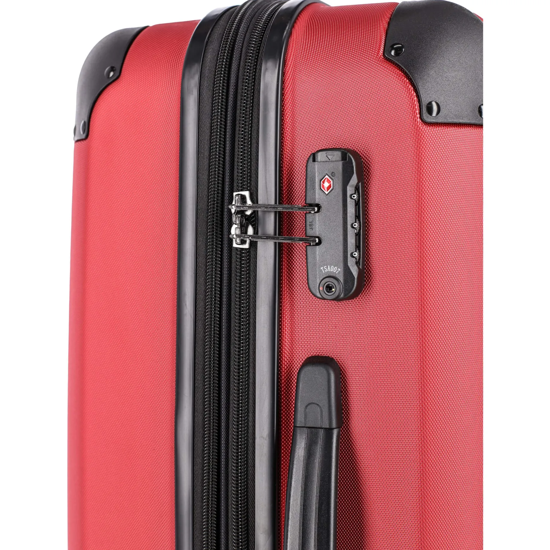 City - 4-Rollen-Kabinentrolley S 55 cm (rot)