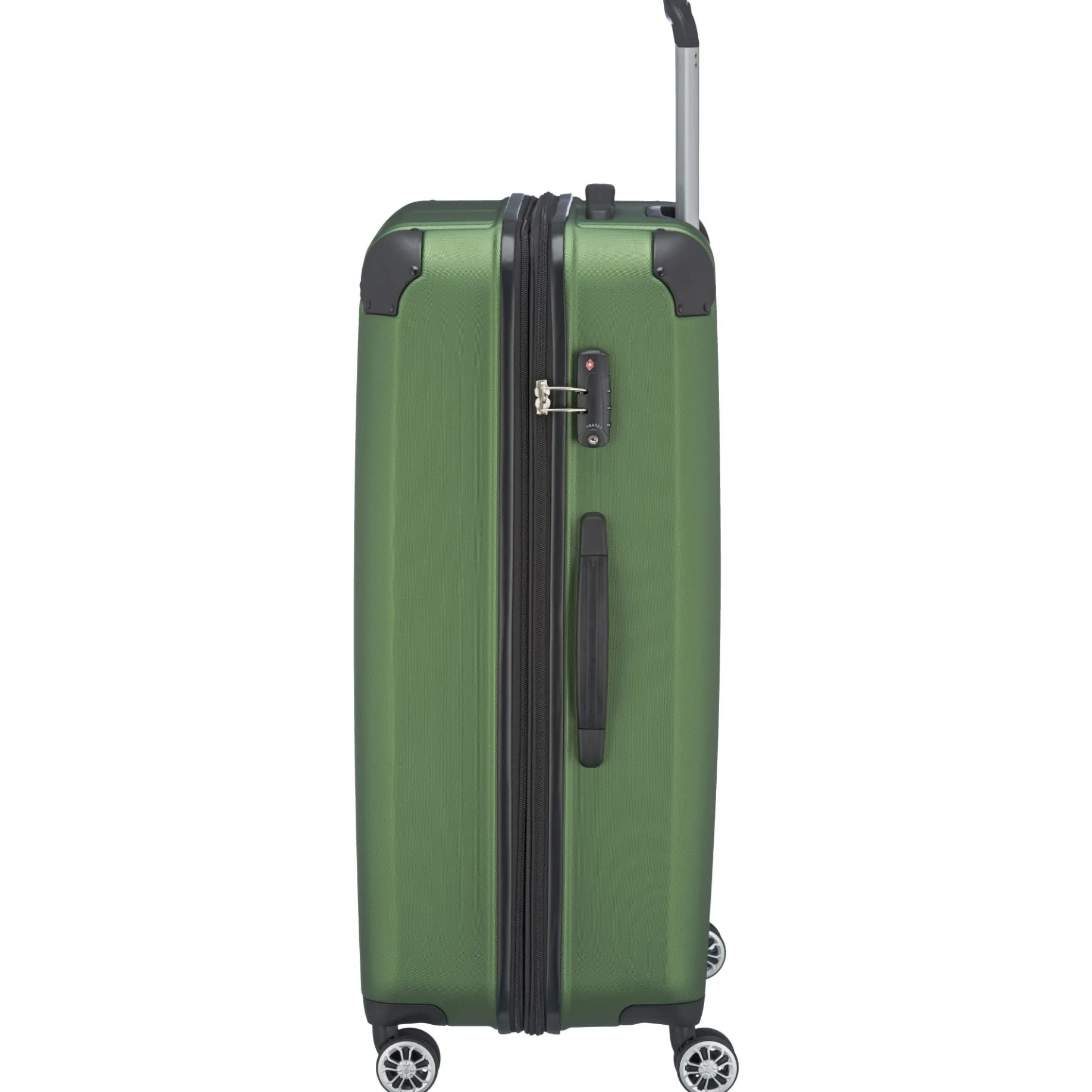 City - 4-Rollen-Trolley erw. L 77 cm (grün)