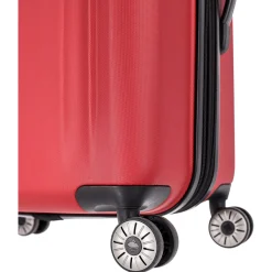 City - 4-Rollen-Trolley erw. M 68 cm (rot)