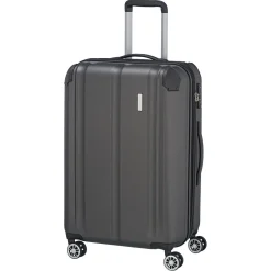 City - 4-Rollen-Trolley erw. M 68 cm (anthrazit)