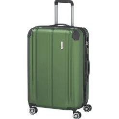 City - 4-Rollen-Trolley erw. M 68 cm (grün)