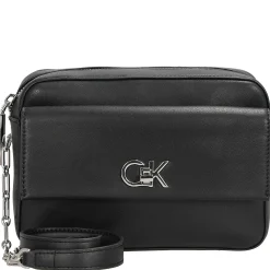 CK Re-Lock - Umhängetasche 22 cm (schwarz)