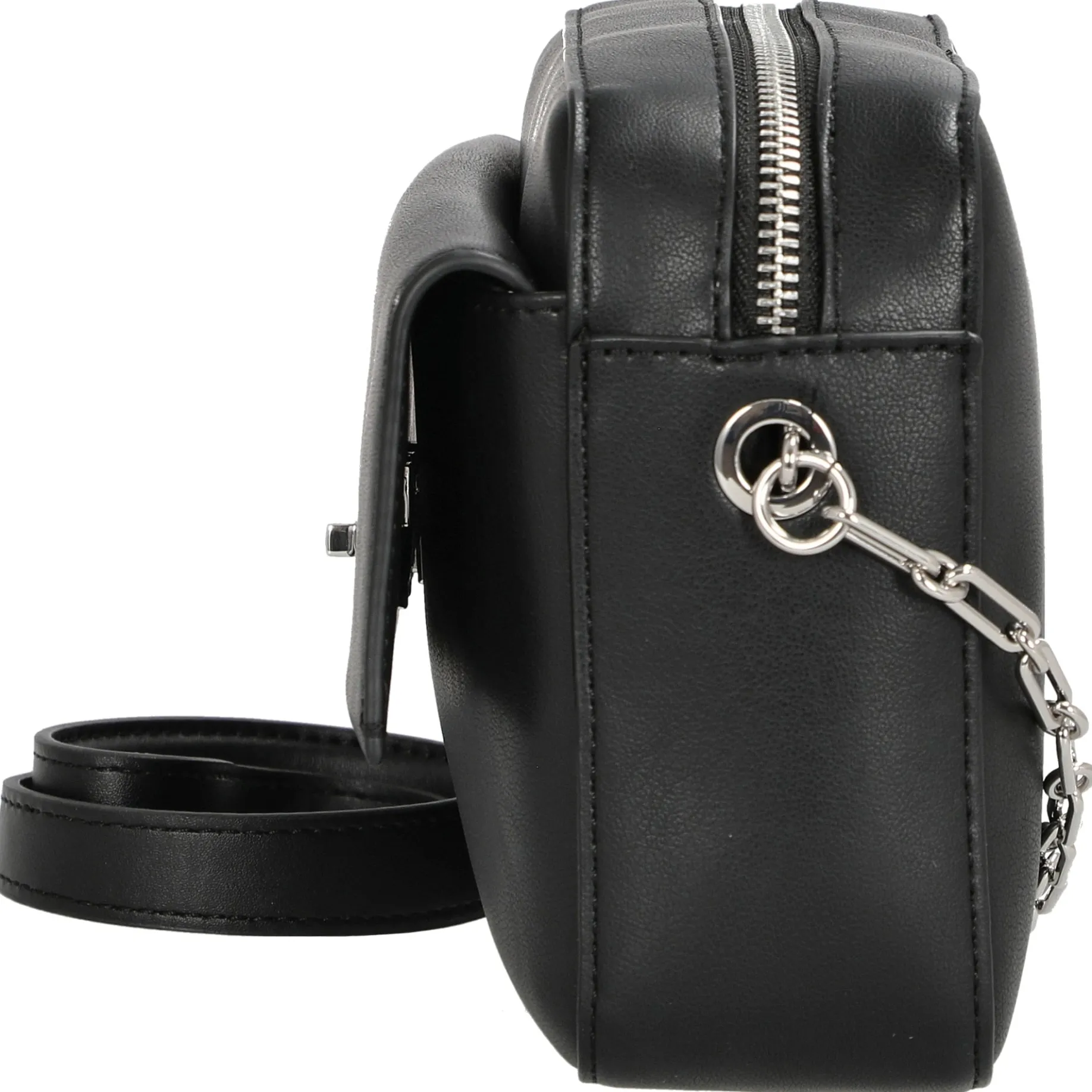 CK Re-Lock - Umhängetasche 22 cm (schwarz)
