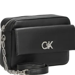 CK Re-Lock - Umhängetasche 22 cm (schwarz)