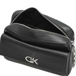 CK Re-Lock - Umhängetasche 22 cm (schwarz)