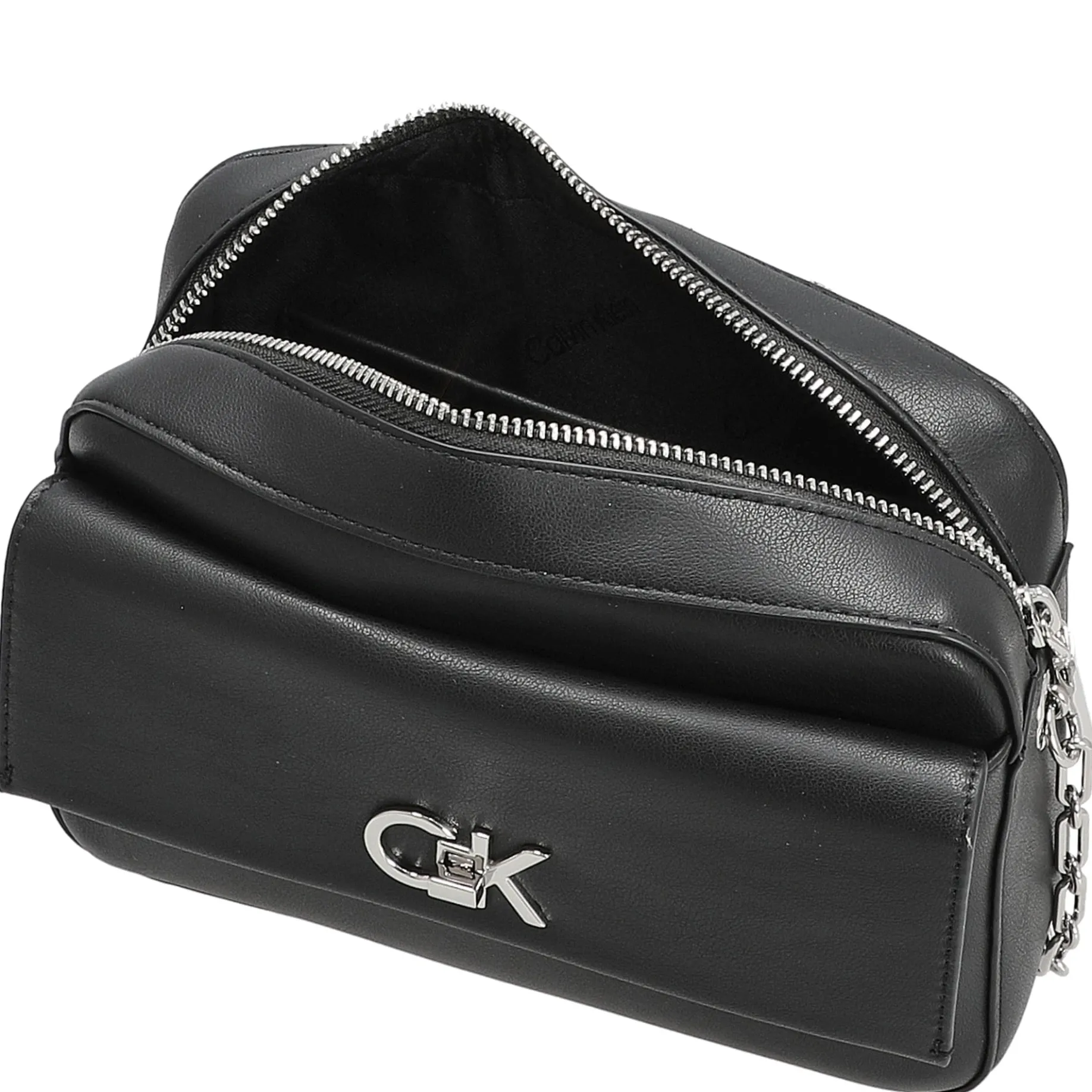 CK Re-Lock - Umhängetasche 22 cm (schwarz)