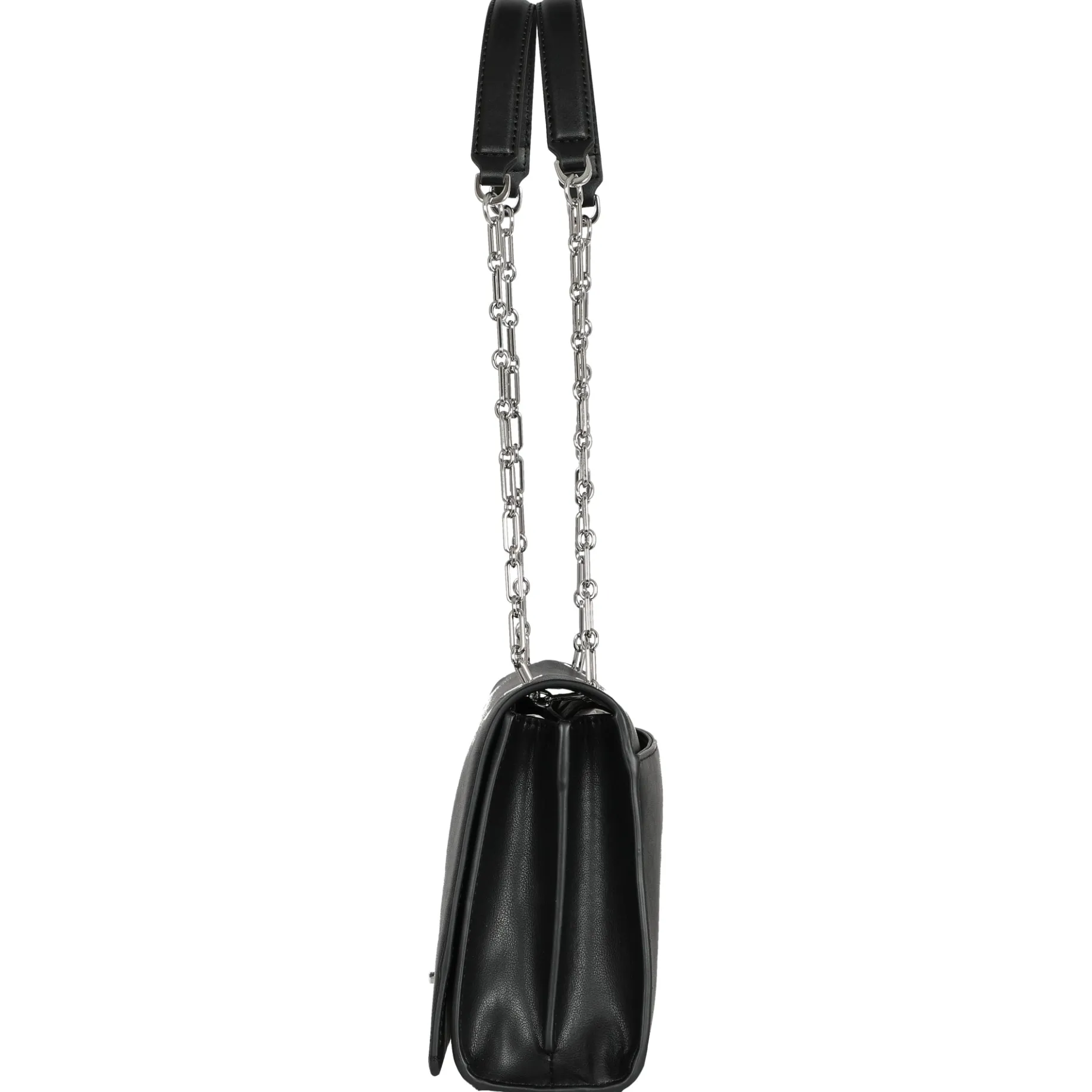 CK Re-Lock - Umhängetasche M 24 cm (schwarz)