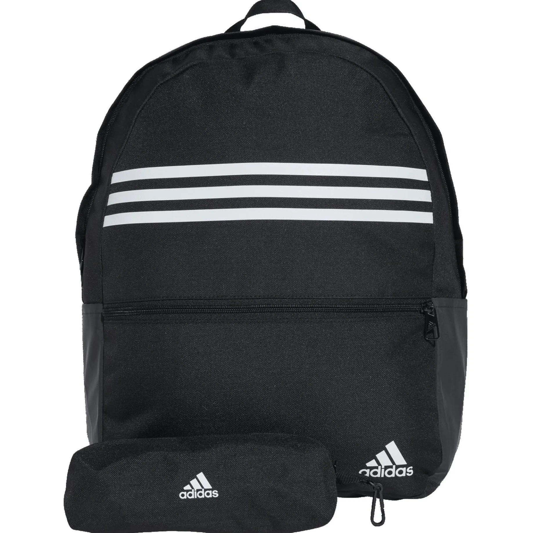 Classic - Rucksack mit Schlampermäppchen 44 cm (black/white)