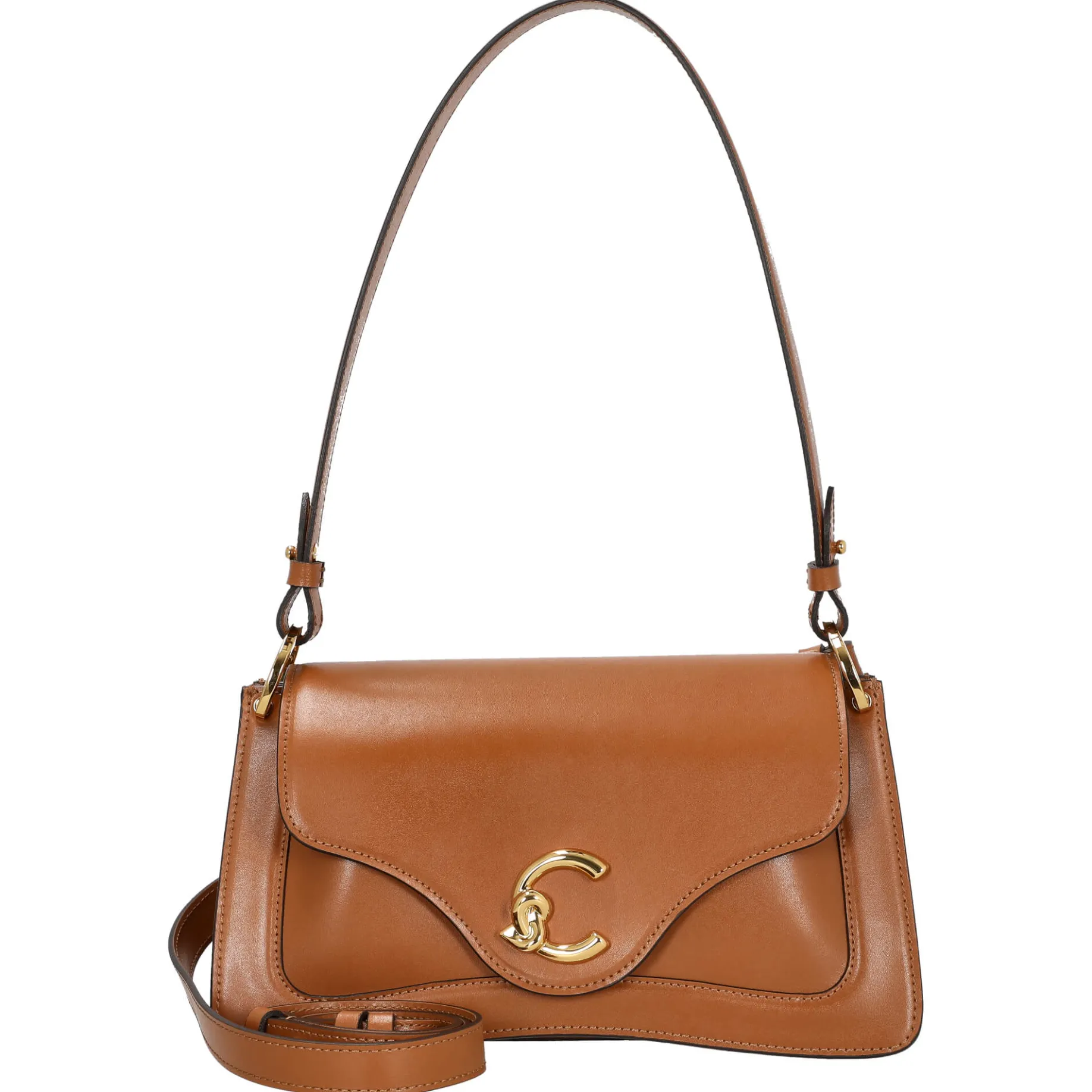 C-Me Calf Cock - Schultertasche 27.5 cm (cuir)