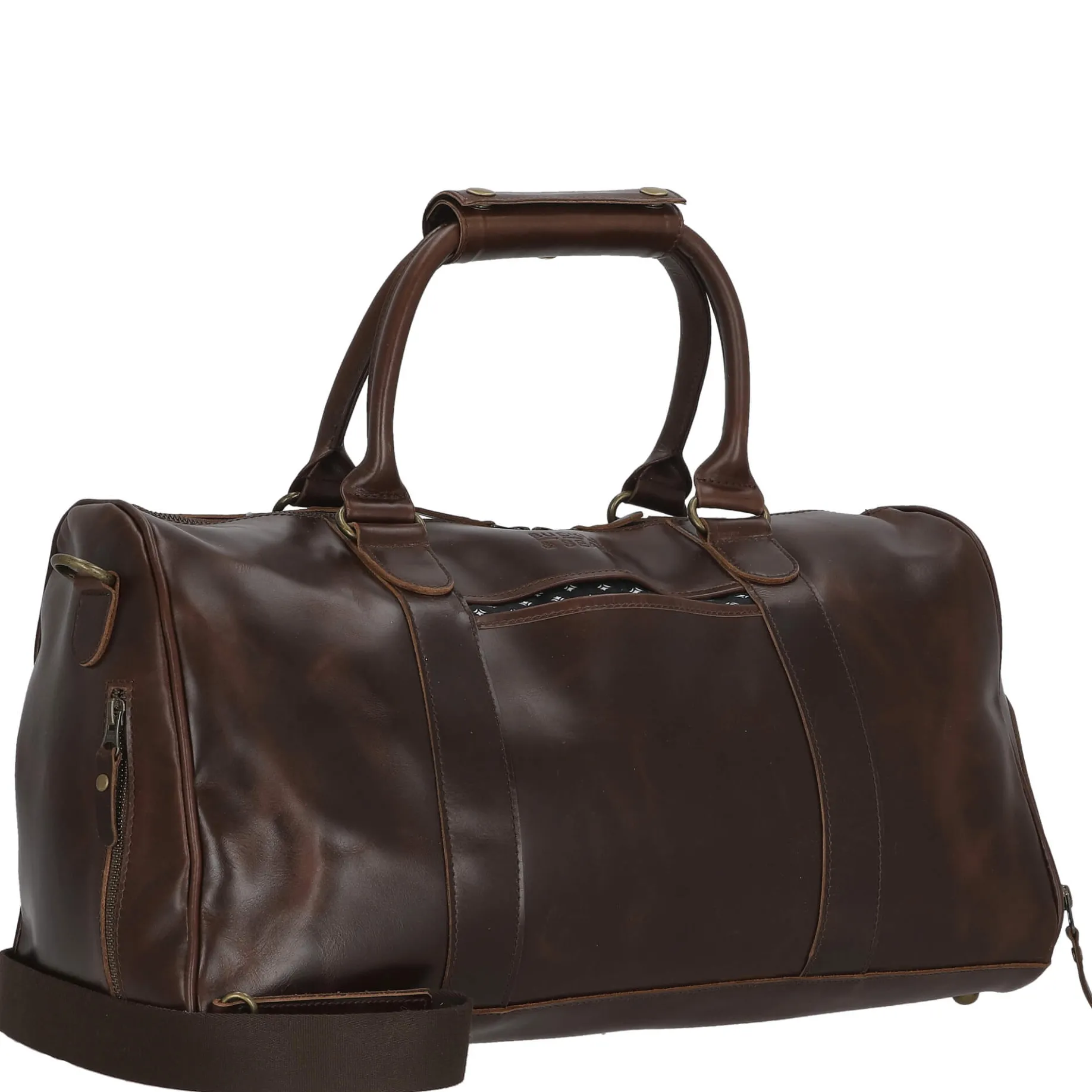 Collin - Reisetasche 48 cm (braun/dots)