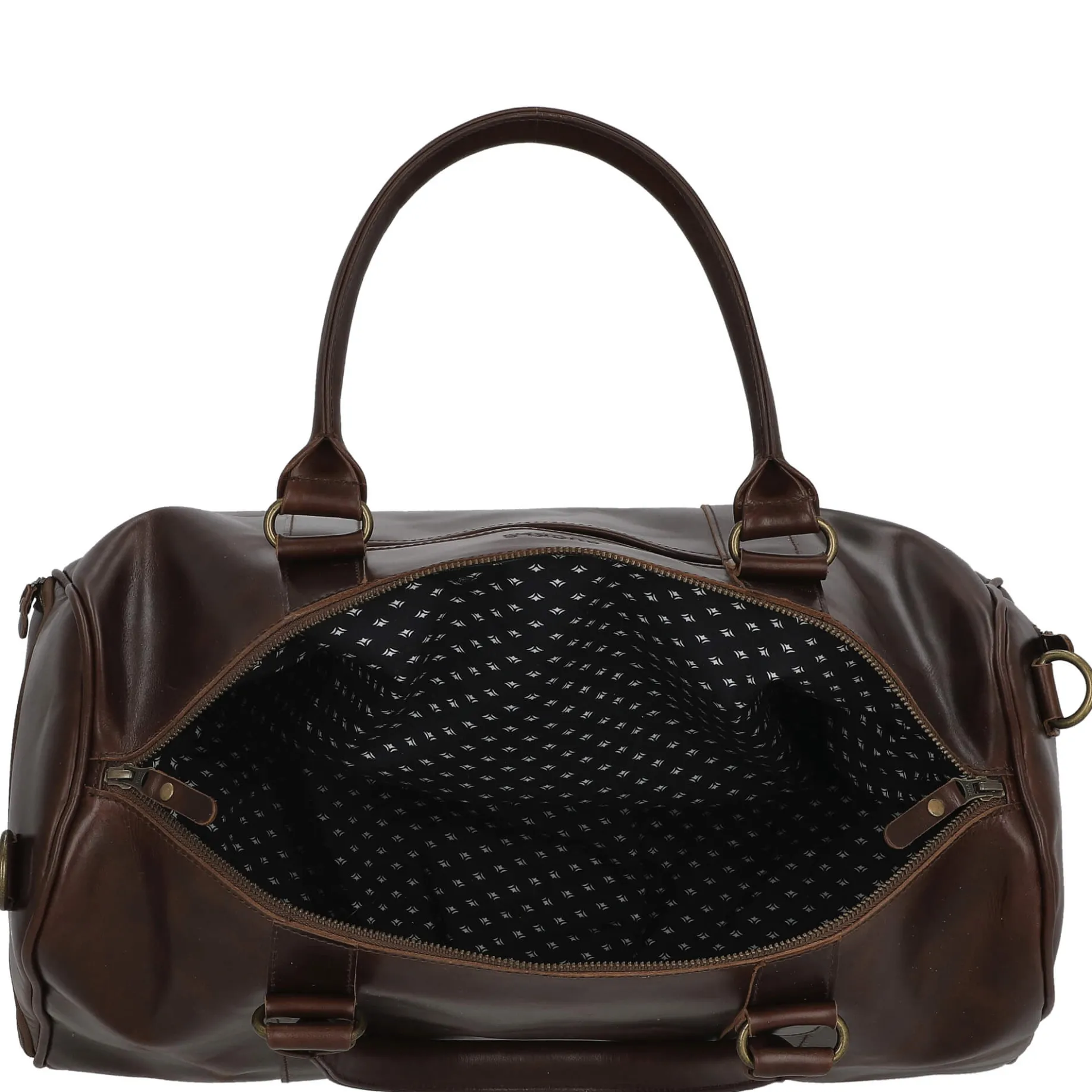 Collin - Reisetasche 48 cm (braun/dots)