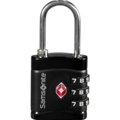 Combilock 3 Dial TSA Light - Schloss (schwarz)