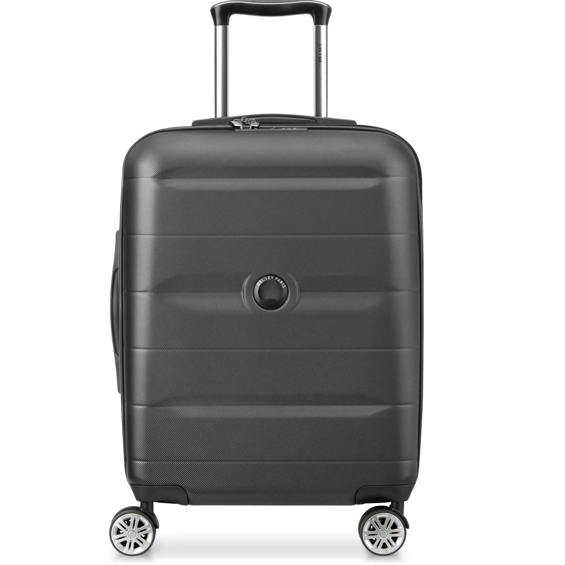 Comete Plus Slim Line - 4-Rollen-Kabinentrolley 55 cm (schwarz)