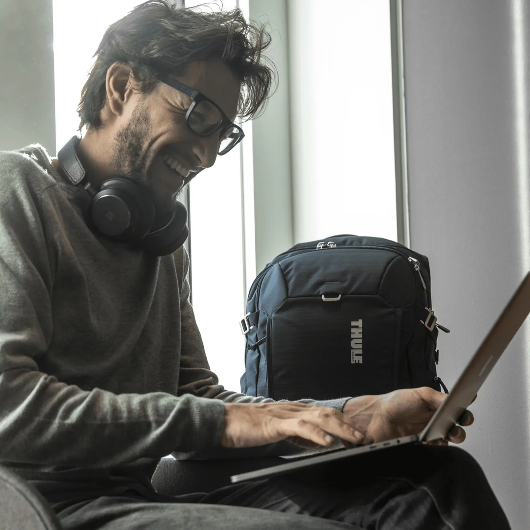 Construct 28 - Rucksack 15.6" 49 cm (carbon blue)