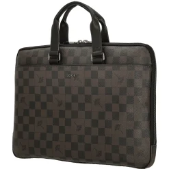 Cortina Piazza Janus - Aktentasche 14" 38 cm (seal brown)