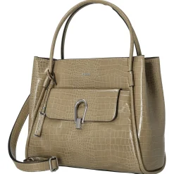 Croco - Henkeltasche 36 cm Synthetik (cactus)