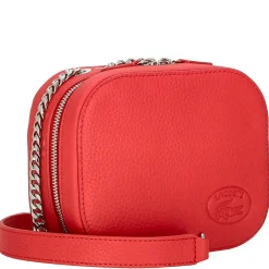 Croco Crew - Umhängetasche Leder 16 cm (pompier)