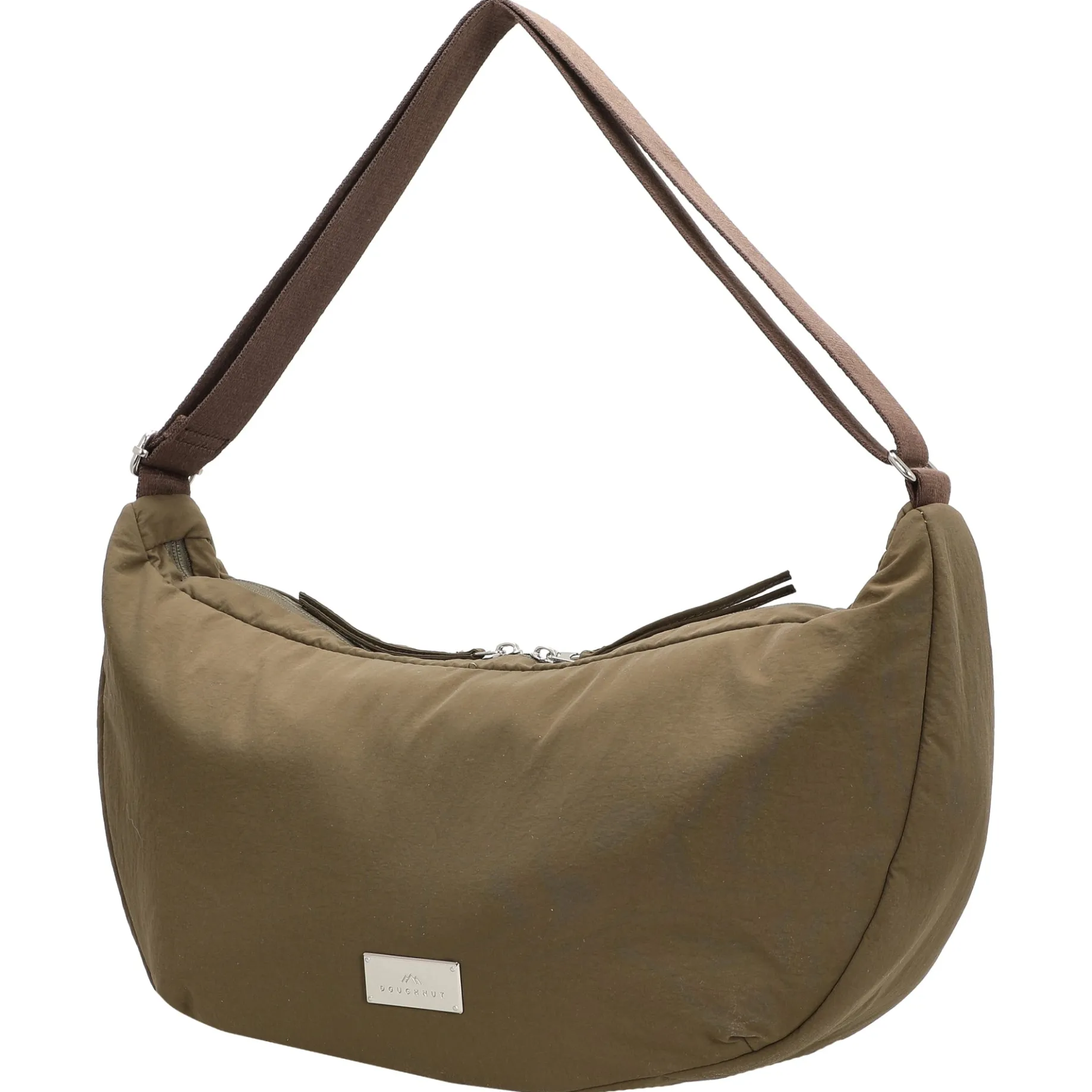 Croissant Softies - Umhängetasche 44 cm (olive)
