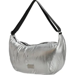 Croissant Softies - Umhängetasche 44 cm (silver)