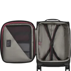 Crosslight Frequent Flyer Softside - 4-Rollen-Kabinentrolley 55 cm erw. (black)