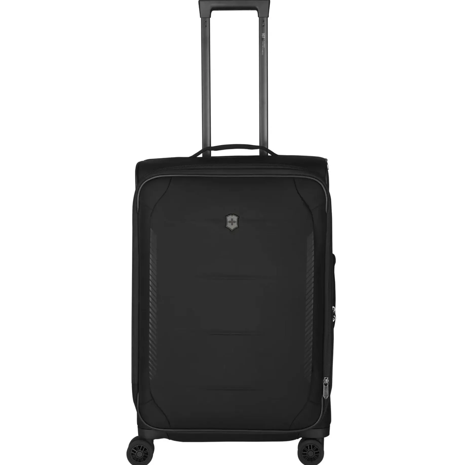 Crosslight Softside - 4-Rollen-Trolley M 68 cm erw. (black)