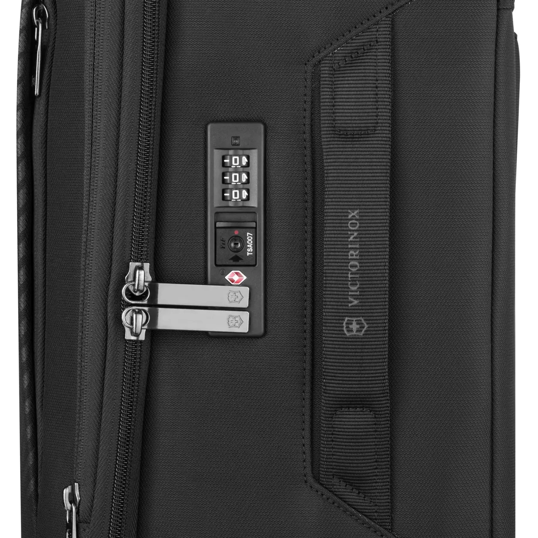 Crosslight Softside - 4-Rollen-Trolley M 68 cm erw. (black)