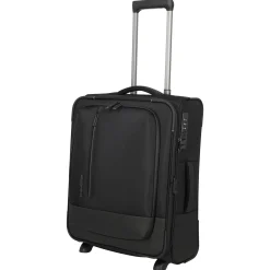 Crosslite - 2-Rollen-Kabinentrolley S 54 cm erw. (black)