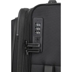 Crosslite - 2-Rollen-Kabinentrolley S 54 cm erw. (black)