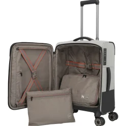 Crosslite - 4-Rollen-Kabinentrolley S 55 cm (natur)