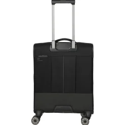 Crosslite - 4-Rollen-Kabinentrolley S 55 cm erw. (schwarz)