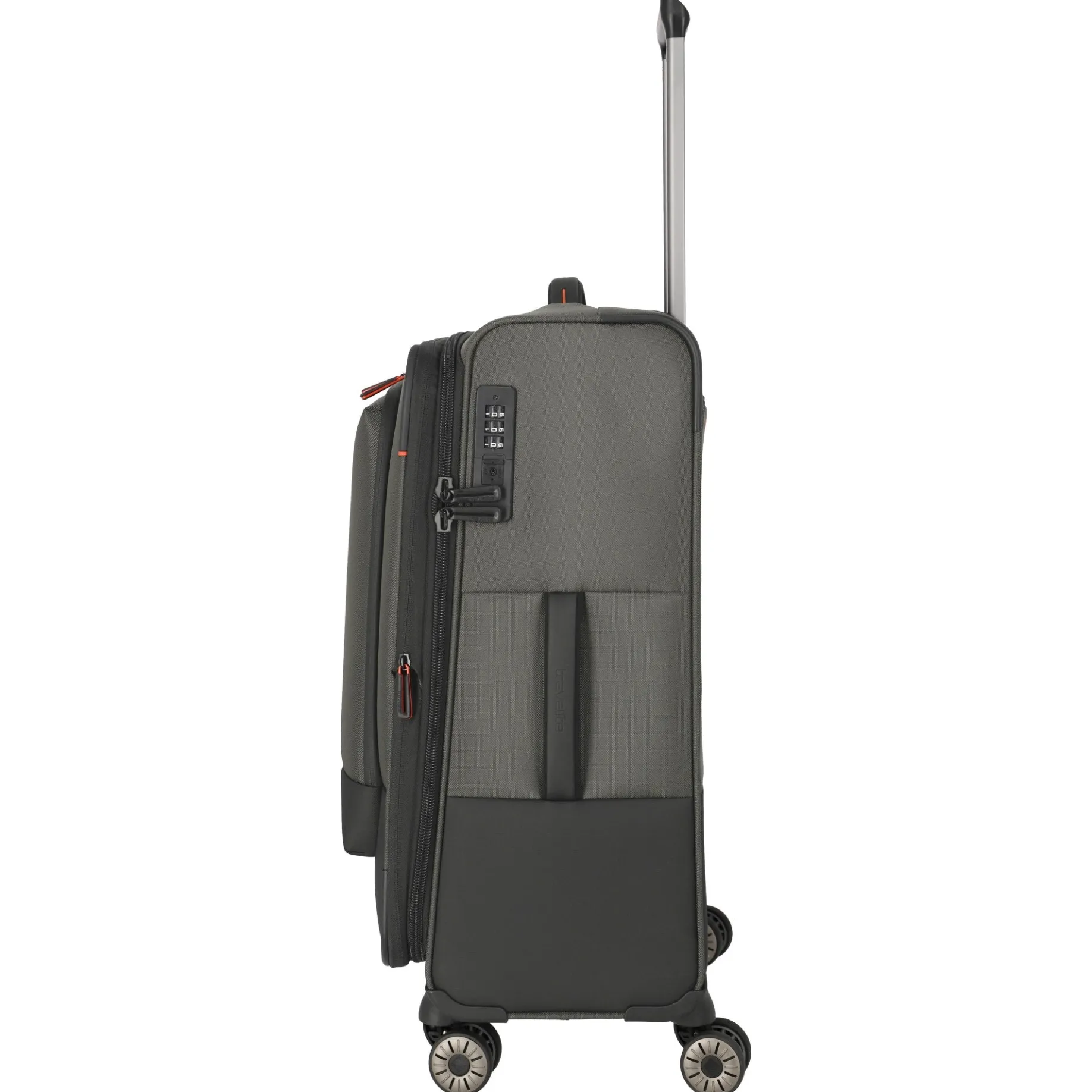 Crosslite - 4-Rollen-Trolley M 66 cm erw. (oliv)