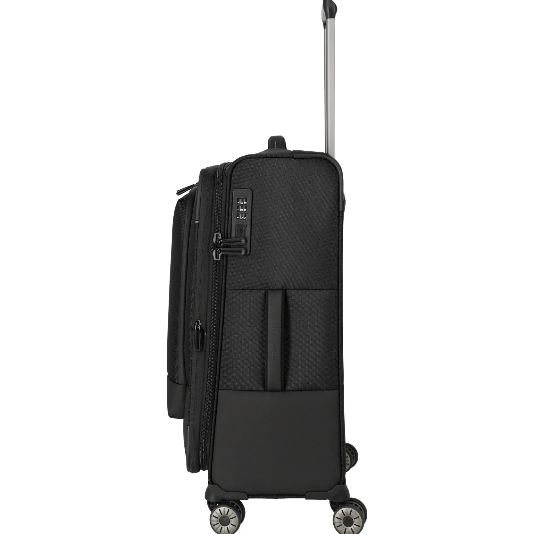 Crosslite - 4-Rollen-Trolley M 66 cm erw. (black)