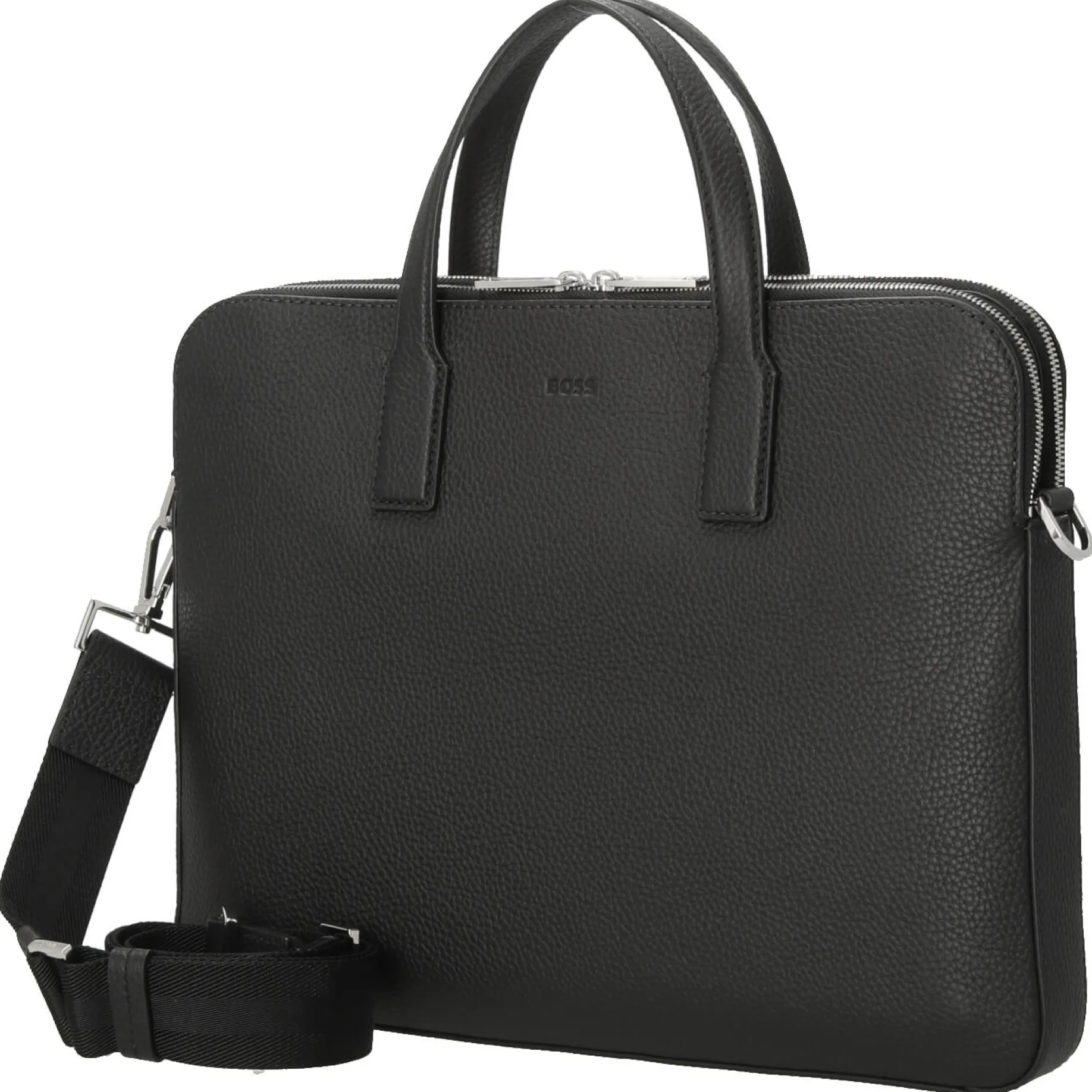 Crosstown - Aktentasche Leder 38.5 cm (black)