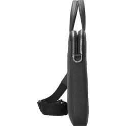 Crosstown - Aktentasche Leder 38.5 cm (black)