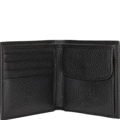 Crosstown - Herrengeldbörse 4cc Leder 11 cm (black)