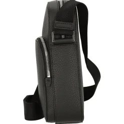 Crosstown - Umhängetasche Leder 26 cm (schwarz)