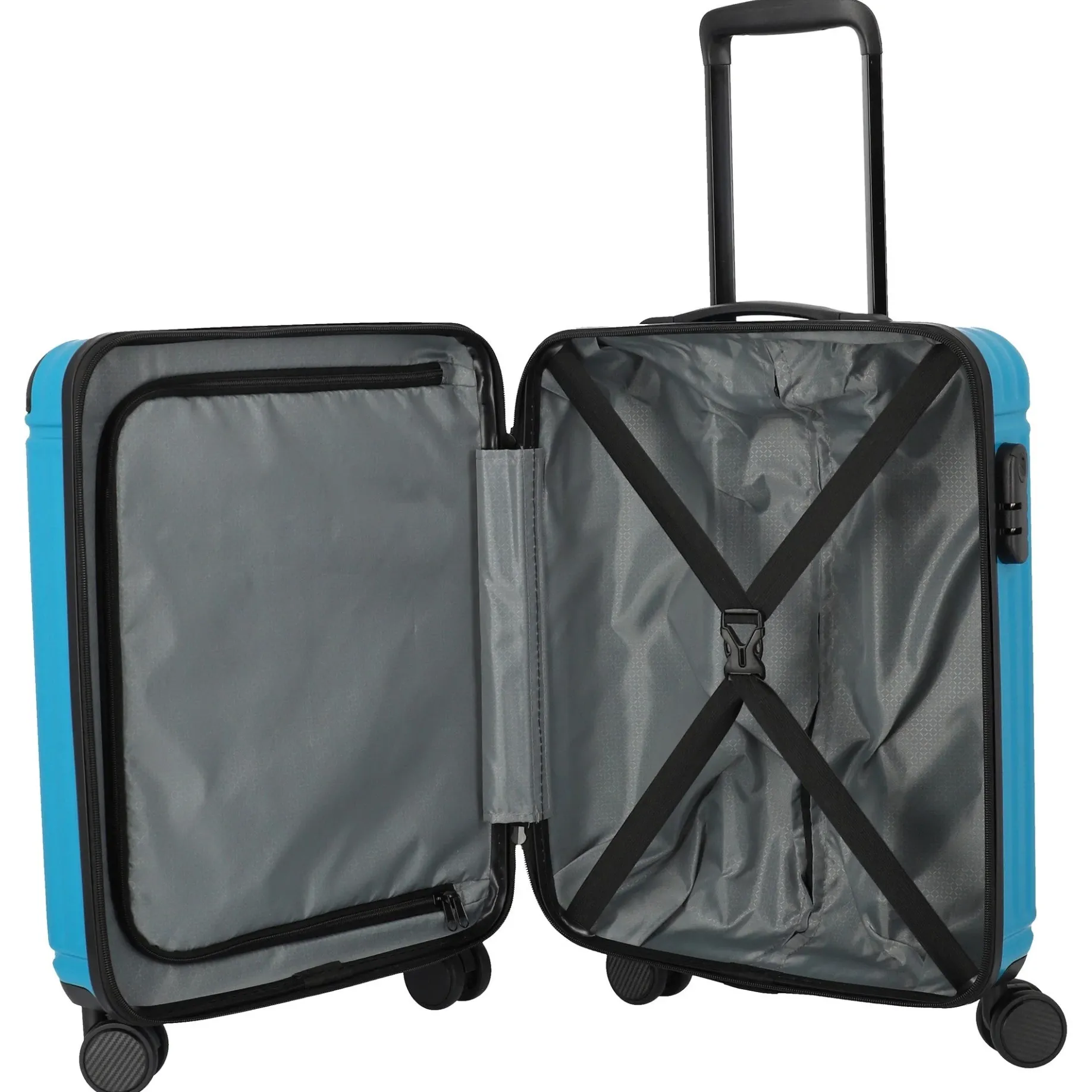 Cruise - 4-Rollen-Kabinentrolley S 55 cm (türkis)