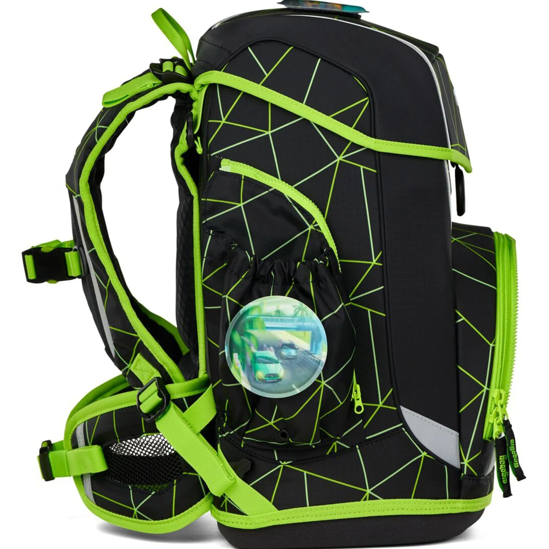 Cubo Light "Lumi" - Schulranzen Set 6tlg. Modell 2025 (CyBär Race)