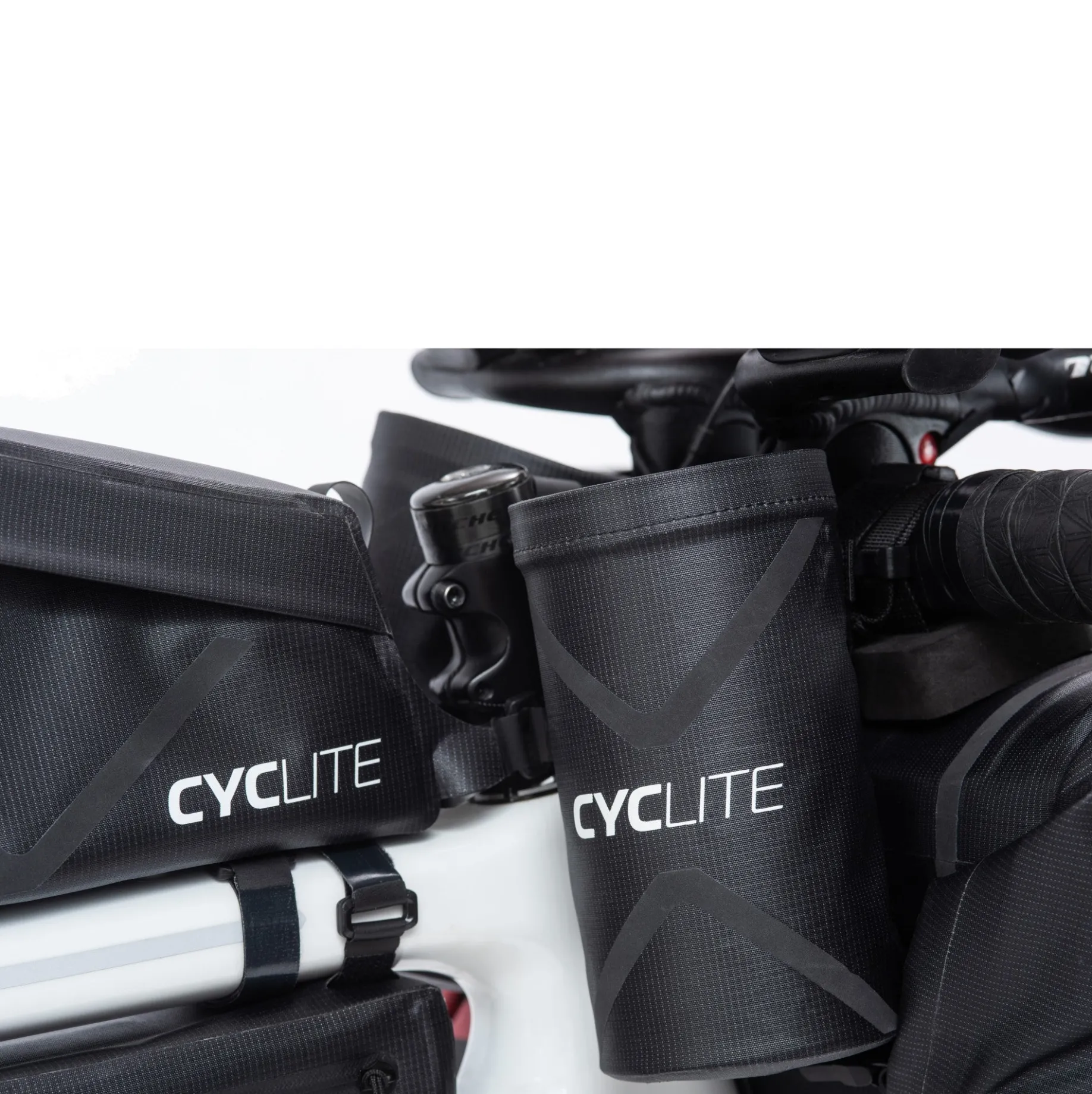CYCLITE Food Pouch - Lenkertasche (Trinkflasche) 15 cm (black)