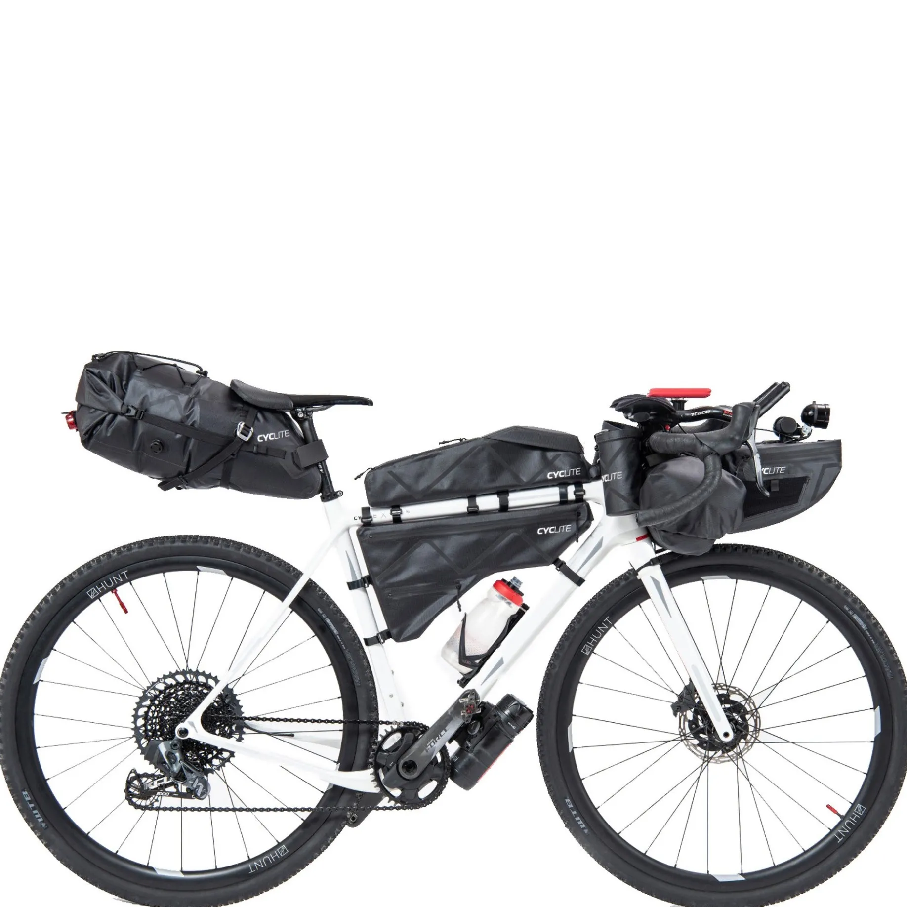 CYCLITE Frame Bag Large 3.6 - Rahmentasche (Bikepacking) 44 cm (black)