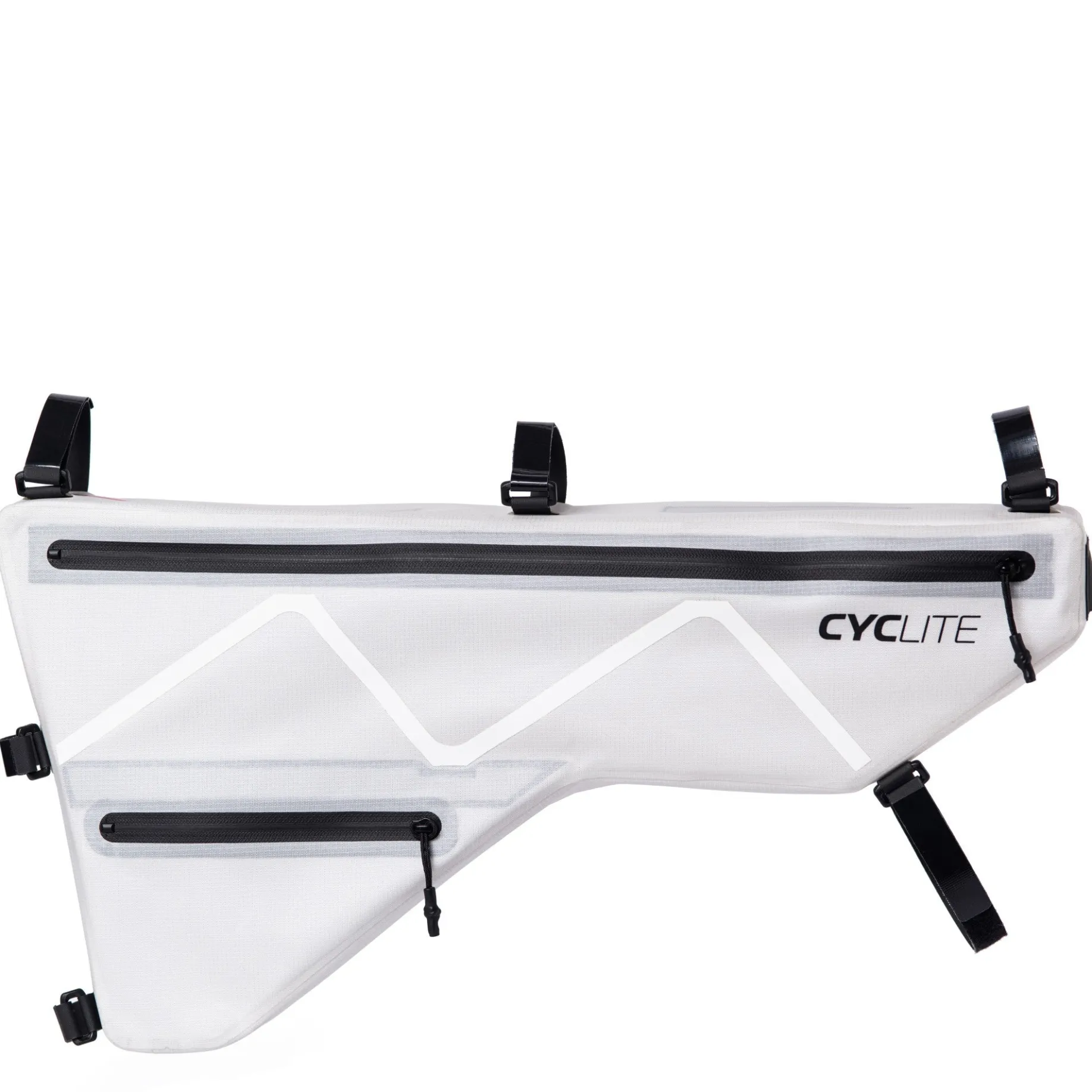 CYCLITE Frame Bag Large 3.6 - Rahmentasche (Bikepacking) 44 cm (light grey)